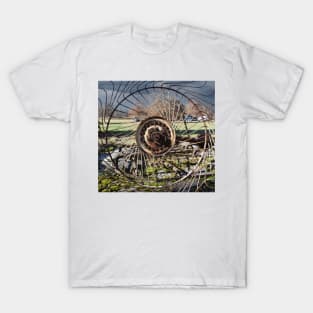 Spiral Wagon Wheel T-Shirt